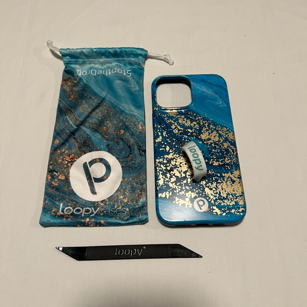 Loopy Original iPhone 13 Pro Max in Jasper with Extra Loop EUC